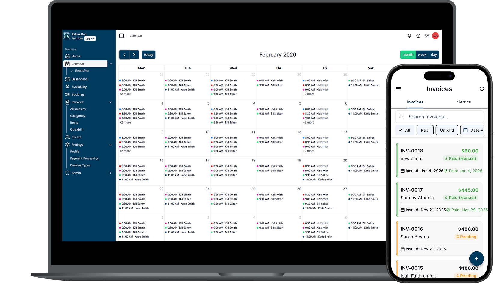 RebusPro — Scheduling Platform
